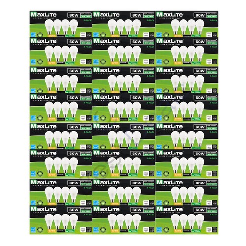 Pack maxlite 60w equivalent - pack,