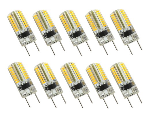10pcs pin t4 - g8, bi-pin