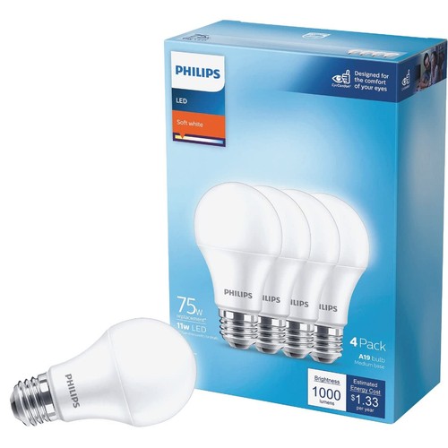 Philips a19 e26 - e26, soft